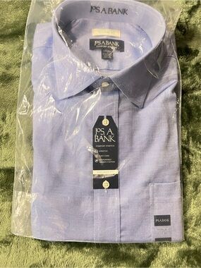 Jos. A. Bank Light Blue Tailored Dress Shirt